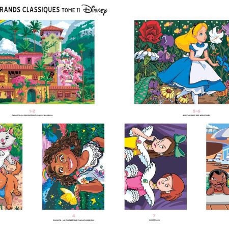 Coloriages mystères Disney - Les Grands classiques Tome 11