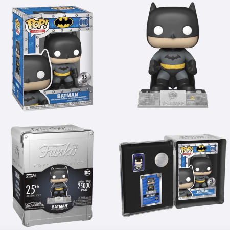 Batman funko pop 25th anniversairy edition