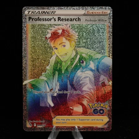 Pokemon TCG - Professor's Research 084/078 Pokémon GO Secret Rare - NM
