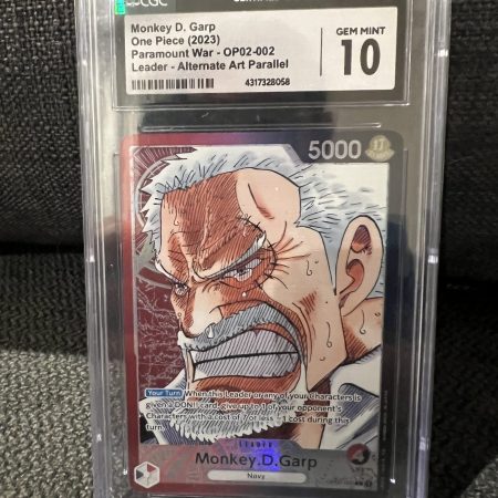 One piece Monkey d garp leader Gem mint 10