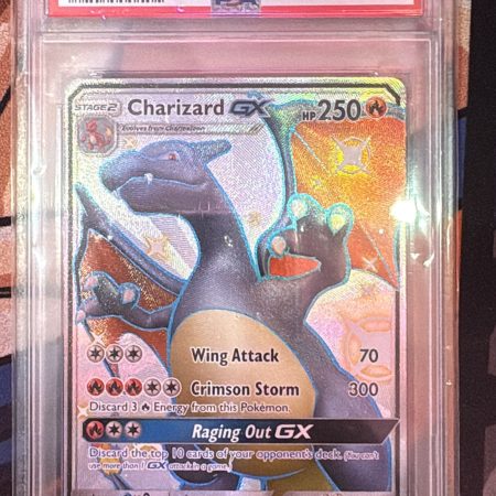 PSA8 Charizard GX Hidden Fates