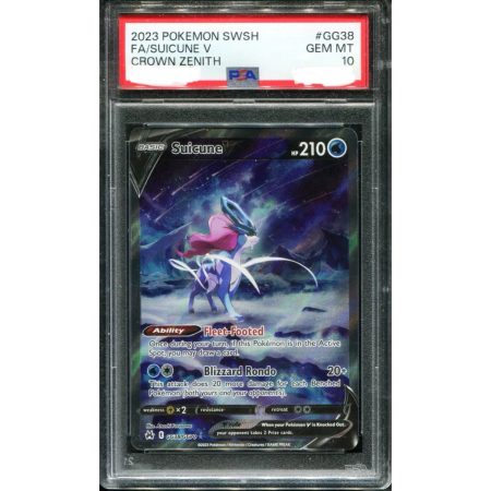 Suicune V - Crown Zenith (PSA 10)