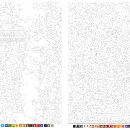 Coloriages mystères Disney - famille