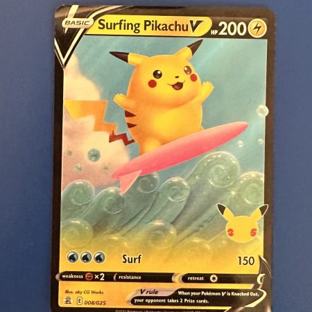 Surfing pikachu v