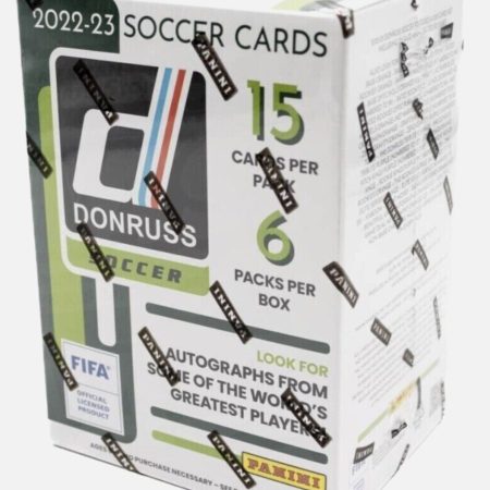 2022-23 Panini Donruss Soccer Trading Cards Blaster Box FIFA Official - SEALED
