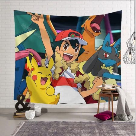 Pokémon tapestry home decor