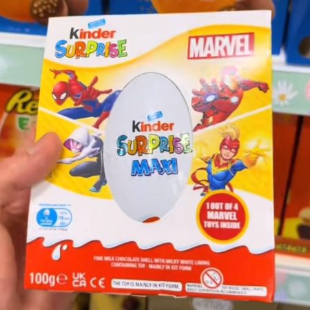 Kinder Surprise Marvel Easter Egg 100g