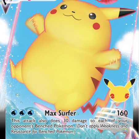 Surfing Pikachu VMAX