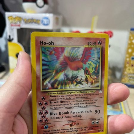 Pokémon Ho-oh Neo Revelation Holo Rare Unlimited 7/64 NM/M