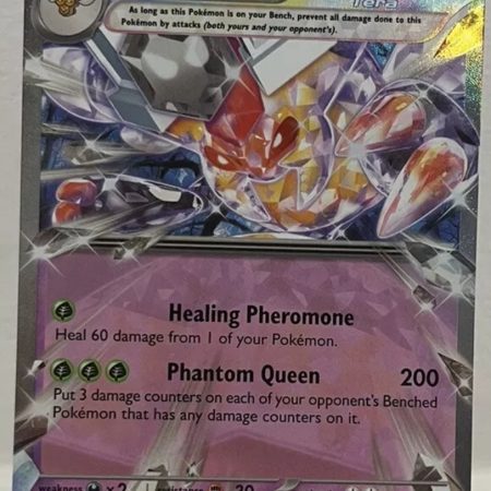 Pokemon Card Vespiquen ex - Scarlet Violet Obsidian Flames - 096/197 Double Rare