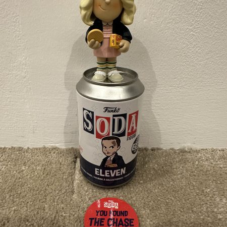 Funko Soda Netflix Stranger Things Eleven w/Wig Chase Vinyl Figure 1/2000