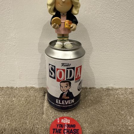 Funko Soda Netflix Stranger Things Eleven w/Wig Chase Vinyl Figure 1/2000