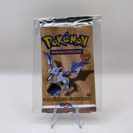 Pokemon Fossil 1st Edition Booster Pack unweighed