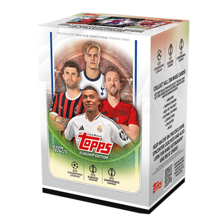 Blaster UEFA Club Competitions 2024-25 Value Box Topps