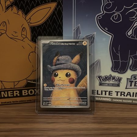 Pikachu with grey felt hat promo