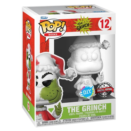 The Grinch Dr. Seuss Funko POP! Book: The Grinch DIY #12