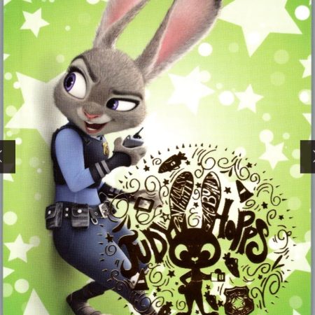 Weiss Schwarz Blau Disney The First Rabbit Cop Judy Hopps DSY/01B-036B BR