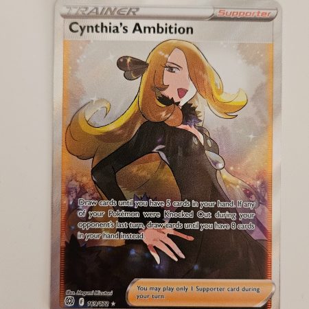 Cynthia's ambition