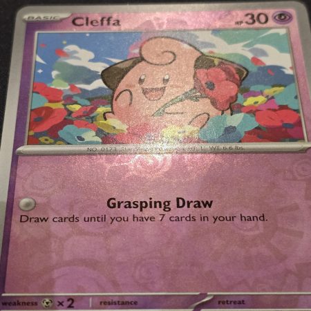 Cleffa Reverse Holo English Pokemon TCG