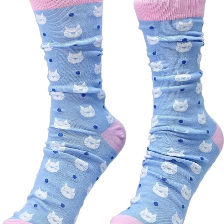 Cat Short of crazy Cat socks & Coffee cup