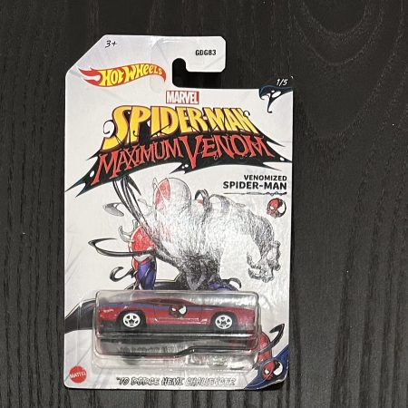 Spiderman hot wheels complete set of 5