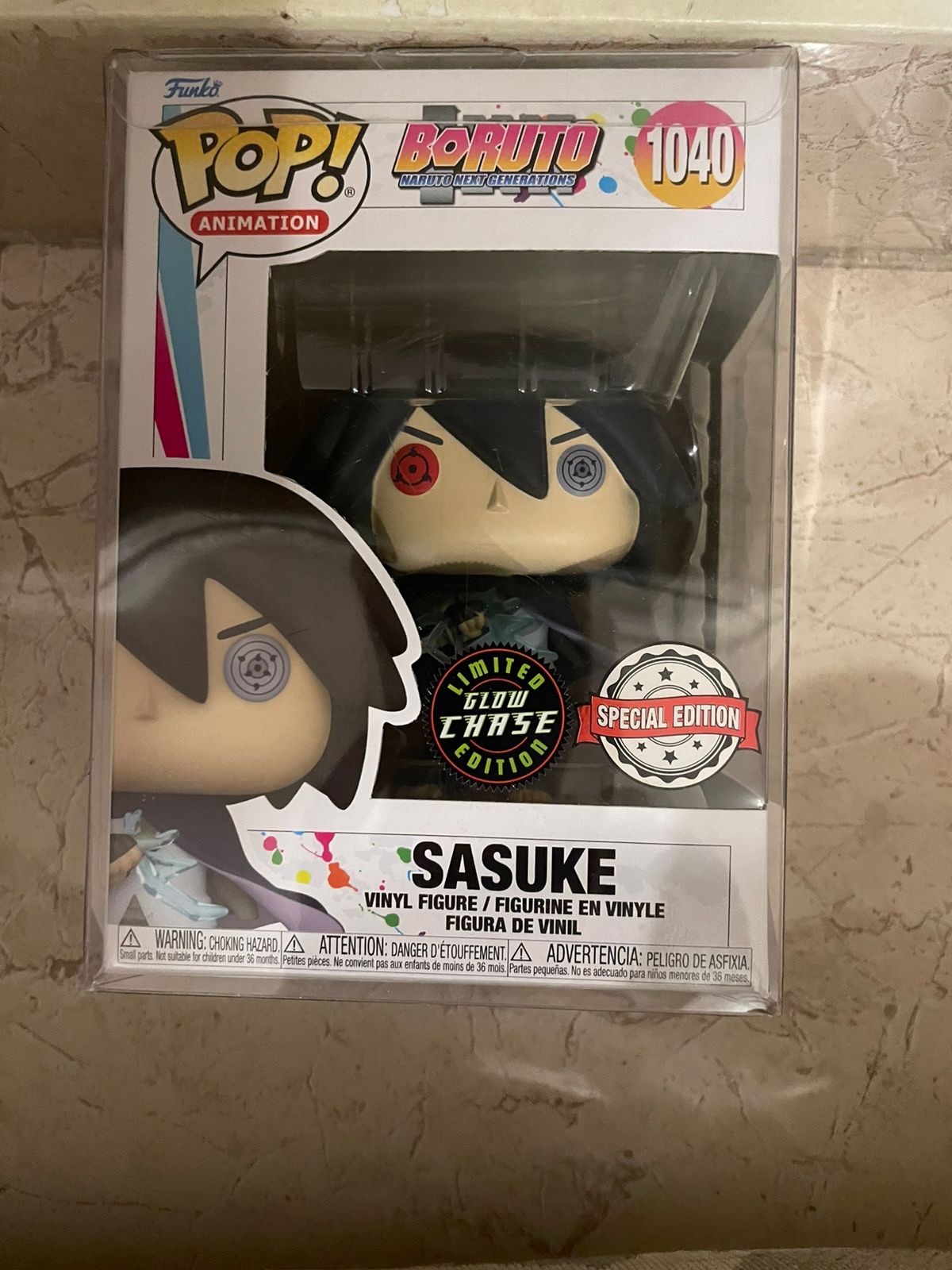 Boruto: sasuke chase pop