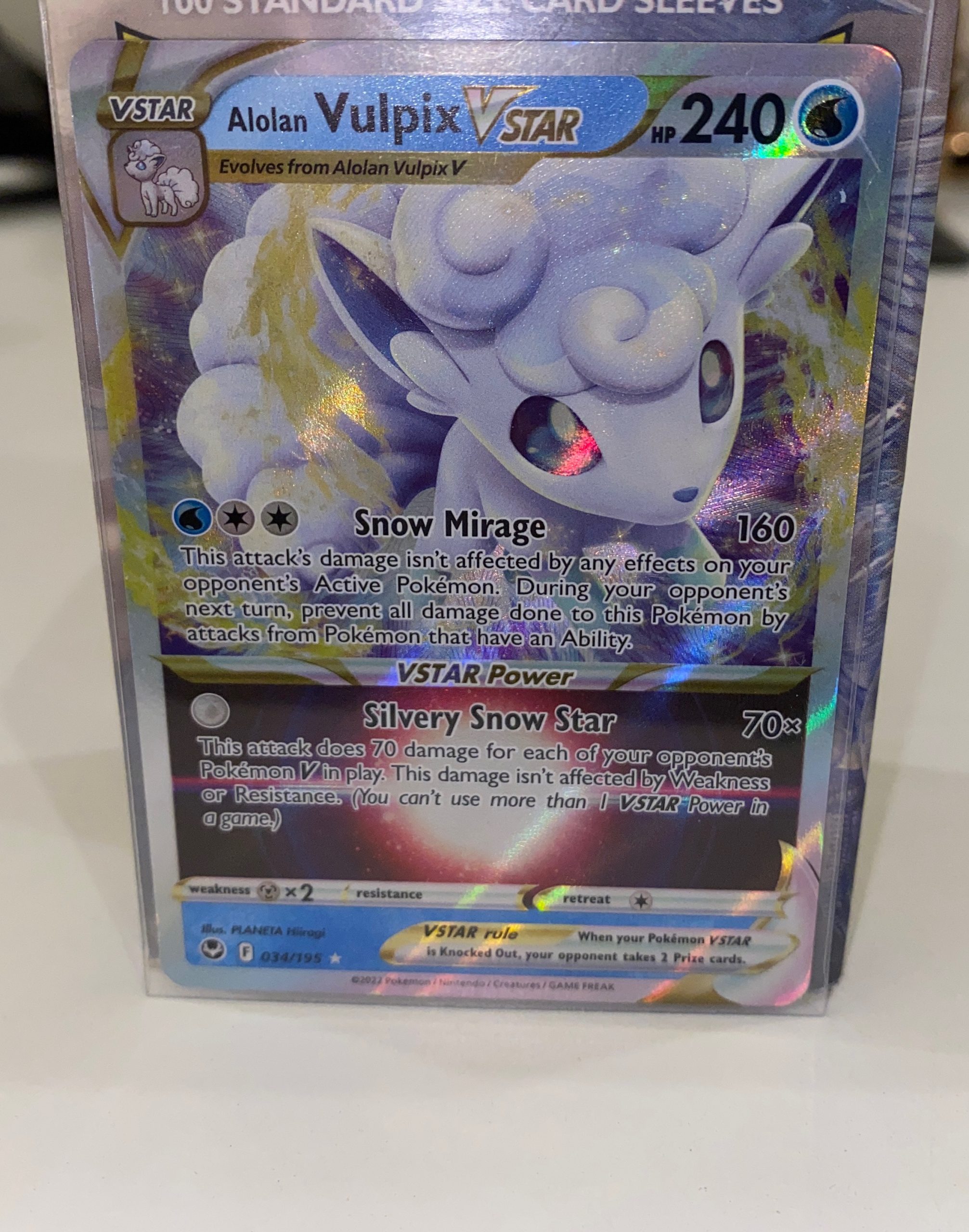 Vulpix Vstar Vendito