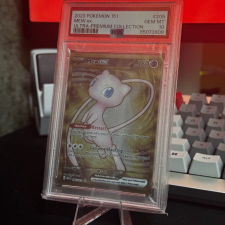 2023 Pokemon 151 Mew ex PSA 9 Metal Ultra-Premium Collection