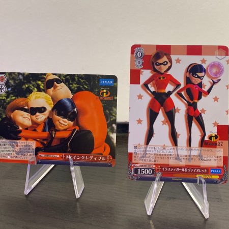 Disney cards The Incredibles Set of 2
