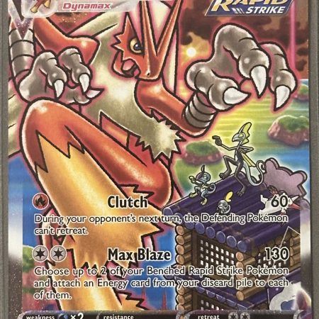 Blaziken VMAX 201/198 Chilling Reign Alternate Art Secret Rare