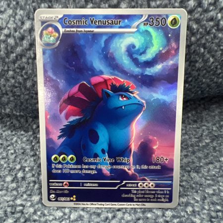 Custom Cosmic Card (charizard/blastoise/venusaur)