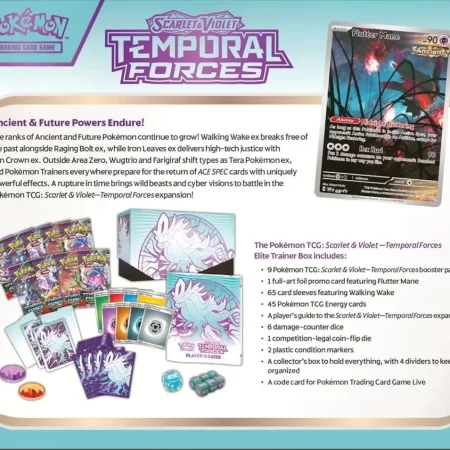 Pokémon TCG: Scarlet & Violet—Temporal Forces Elite Trainer Box [ETB]