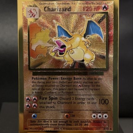 Charizard Golden Card