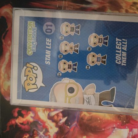 Stan Lee Signed/ Autographed Funko Pop