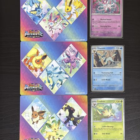 Prismatic Evolutions Sticker Tech Bundle