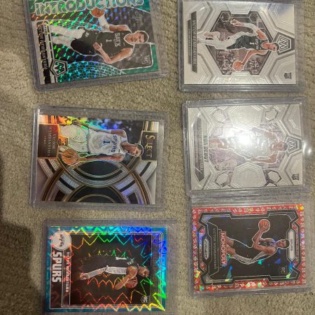 Wembanyama card collection