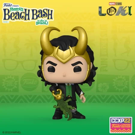 President Loki CCXP22 con exclusive funko (double sticker)