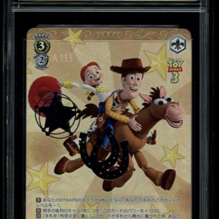 Woody & Jessie & Bullseye 2022 Weiss Schwarz Pixar Characters 003SSP Japanese - Foil Woody & Jessie & Bullseye MINT+ 9.5