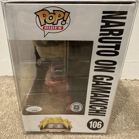 Funko Pop Rides Naruto on Gamakichi #106 Hot Topic Exclusive Vinyl Figure SIGNED