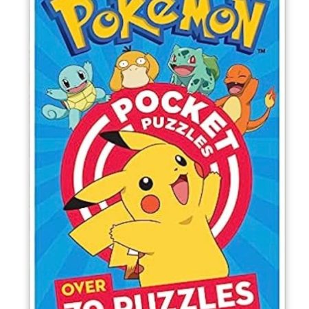 Pokemon Puzzle book - over 70 puzzles to solve