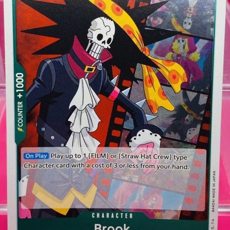 One Piece Card Game Brook OP02-040 R Paramount War English