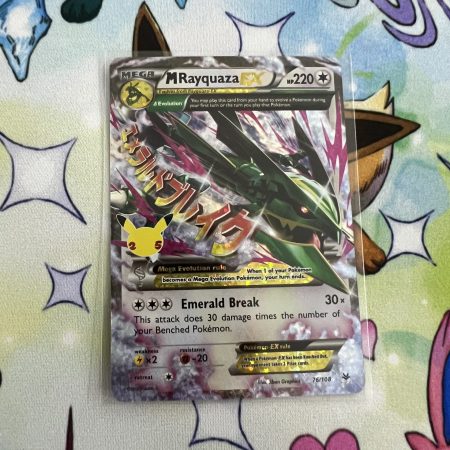 Mega rayquaza EX celebrations