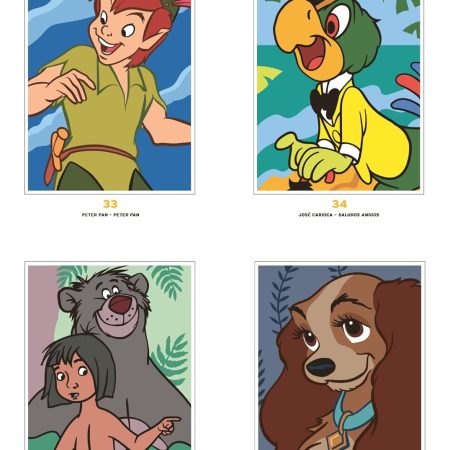 Coloriages mystères Disney - Portraits