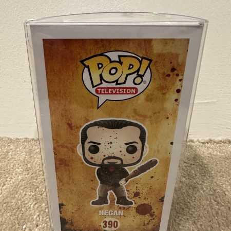 JEFFREY DEAN MORGAN SIGNED WALKING DEAD NEGAN 390 FUNKO POP   Swau COA +++