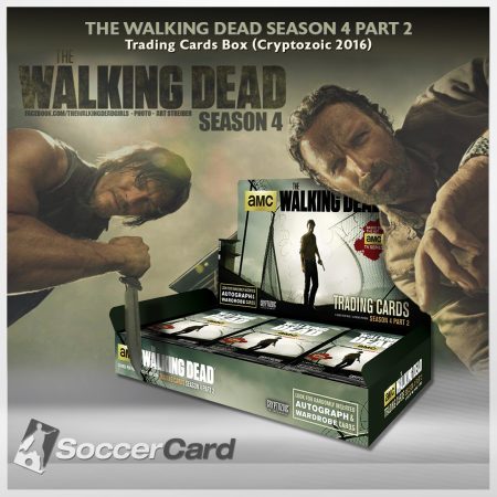 The Walking Dead Season 4 Part 2 Card Box ( Cryptozoic 2016 ) - Sealed
