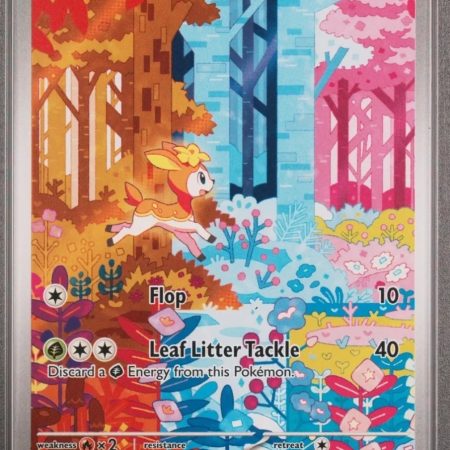 Deerling Illustration Rare 165/162 💎2024💎 Pokemon Tef Temporal Forces ⭐️