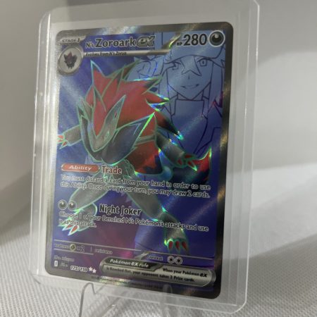 Pokemon N's Zoroark ex 175/159 Full Art Journey Together English Card NM M