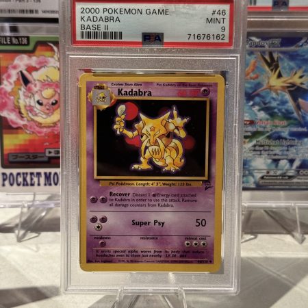 Vintage Base Set II Kadabra - PSA 9