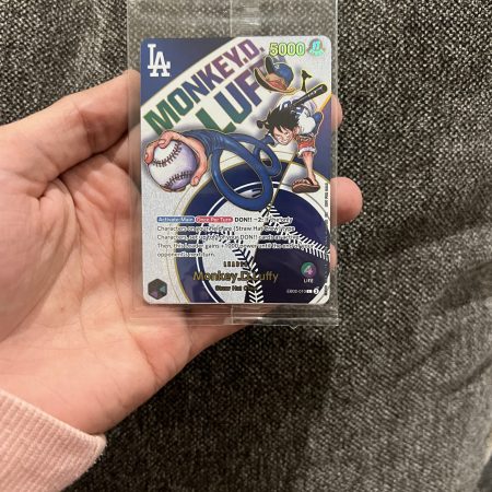 Luffy x dodgers promo