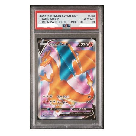 Charizard V Champion Path Pokemon Promo (PSA 10)